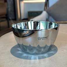 臺灣爆品-【初德國】1810不鏽鋼雙層蒸蛋碗兒童隔熱防燙寶寶米飯碗輔食防摔, 1個, 蓮花雙層碗12cm【1只】