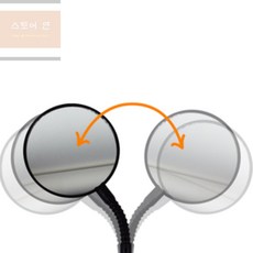 스토어연 후방 안전 자전거 각도조절 사이드미러 자전거백미러, 1개