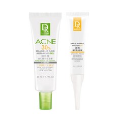 Dr.Hsieh達特醫 抗痘美白凝膠雙星組(杏仁酸抗痘凝膠+淡斑凝膠)痘痘 斑點 局部加強, 1組