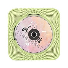 벽걸이 CD플레이어 블루투스 탁상용 스피커 씨디플레이어, 그린 플러그인, 기본 모델명/품번
