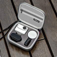 휴대용 케이스 PU 하드 쉘 보호 여행용 케이스(손목 스트랩 포함) Insta360 GO 3S/3 액션 카메라와 호환 가, 01 빠른  Mainland