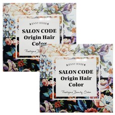 제니하우스 염색약 시즌3 살롱코드 오리진 홈쇼핑, 다크브라운, 2개