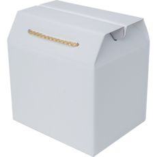 주호팩 끈손잡이 다용도 선물상자 02-5 (260x200x210), 50개, 화이트