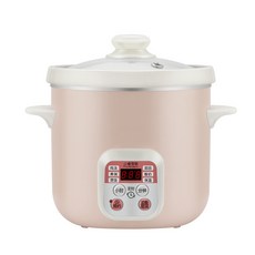 小麥廚房 迷你燉煮鍋, 110V粉色, 1個