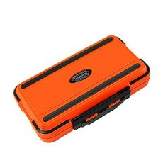 희미몰 방수 태클박스 루어낚시 미끼 준비물 루어 채비소품 민물낚시 바다낚시 갯바위낚시 낚시찌, 오렌지 L