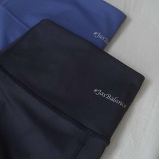 Jascode 高腰可剪瑜珈褲 (深海藍/極夜黑) -現貨 台灣製造
