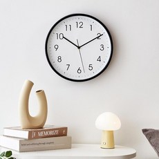 모던하우스 더 심플 벽시계30 블랙 517067