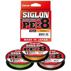선라인 시그론 8합사 300m 낚시줄 합사줄, 멀티컬러, 1개