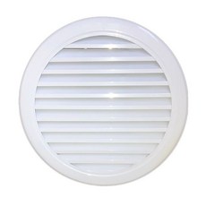 공장 외벽 원형 통풍 조명 루버 구멍 블라인드 화이트홀 75mm