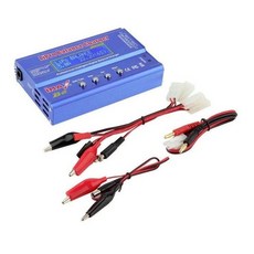 디지털 iMax 배터리 밸런스 충전기 AC 컨버터 어댑터 Lipo NiMh 리튬 이온 Ni-Cd 커넥터용 DC 12V 5A 6A B6 80W, with tamiya plug