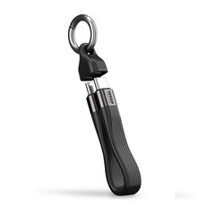 베이직기어 240W USB4 썬더볼트 호환 40Gbps C타입 고속충전 케이블, 1개, 블랙, 13cm
