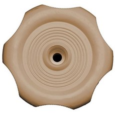 RV 디자이너 컬렉션 H719 1 u201D 샤프트 화이트 윈도우 노브