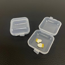 휴대용 투명 마스크 케이스 소품정리함 마스크 보관함 정리함 소형