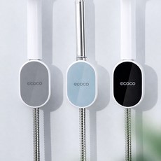 ECOCO 무타공 각도조절 샤워기 거치대, 램덤