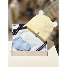 블루독베이비 10 26SS(BL)쿨메쉬바디수트팝양말세트(출산백일조카선물) (146370040150) 588869