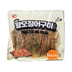 코스트코 정화 왕오징어구이스틱, 1개, 376g