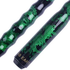 AB EAR 이어th 147.3cm(58인치) 수영장 큐/풀 스틱 인체 공학적 디자인 견목 캐나다 단풍나무 13mm 팁 532.3-595.3g(18-21온스) 당구 큐 B1SN, 초록색