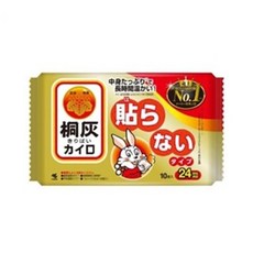 桐灰 小白兔 暖暖包 手握式/黏貼式 14入/24入, 1個, 手握式 暖暖包10包入