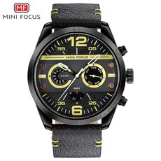 MINI FOCUS手錶 MF0068G 日本機芯多功能潮流石英錶 男錶