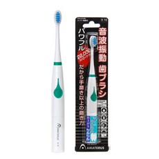 아마데라스 음파진동칫솔 그린 미세모 전동칫솔, 아마데라스 음파진동칫솔_그린