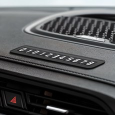 Secret 防滑停車號碼牌, 黑色, 2個