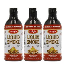 콜진 히코리 액체 스모크 473ml 3팩, 1개