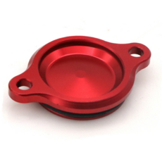 데일리쇼핑 혼다 호환 알루미늄 오일 필터캡 슈퍼커브 몽키 헌터커브 MXS 닥스, 3개, 레드