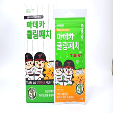 동국제약 마데카 쿨링패치 KBO에디션 LG트윈스 4매 10개입 쿨패치 쿨시트, 1개