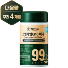99바이탈 코큐텐 코엔자임Q10 미니, 1개, 360정