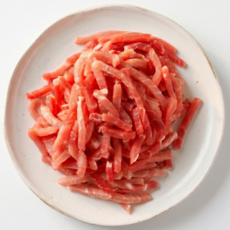 최고기나라 돼지고기 한돈 1등급 뒷다리살 잡채용 잡채 고기 1kg, 1개