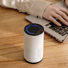 프레시 차량용 공기청정기 화이트 미세먼지 공부방 악취 담배 새집냄새 저소음