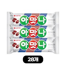 롯데 막대 바 아이스크림 아맛나, 28개, 70ml