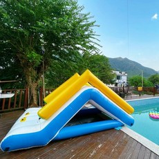 풍선 놀이기구 실내 펜션 풀빌라 키즈카페 놀이공원 장비 어린이용 트램펄린, 21 3x2x1.5m 슬라이드