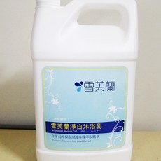 雪芙蘭 淨白沐浴乳 4000ml 大桶裝, 雪芙蘭沐浴乳一桶(超商取一訂單限一桶), 1個