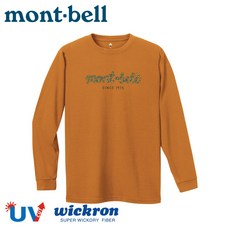 Mont-Bell 男 WIC L/S ROPE 長袖排汗T恤