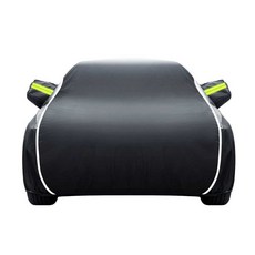 자동차 커버 차량 덮개 비닐 방수포 먼지 전체 꽃가루, 블랙, 상세페이지 참고