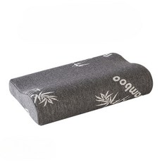 베개 메모리 침구 출산 느린 수면 보호 모양의 정형 베개를위한, Bamboo Bla, 1개