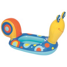 베스트웨이 달팽이 보트 라이더 물놀이튜브 BW 15566 34102KR, 블루, 1개