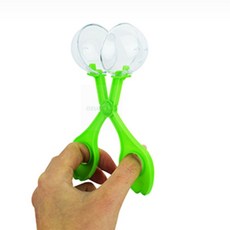 원밀스토어 채집 집게 14cm 곤충채집도구, 연두