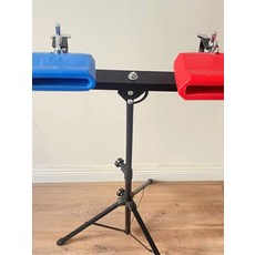 나무 물고기 타악기 세트 휴대용 플라스틱 드럼 키트 밴드 반주용 교육용 음악교구 전문 악기, 1개, A_4인치 금속 소 종