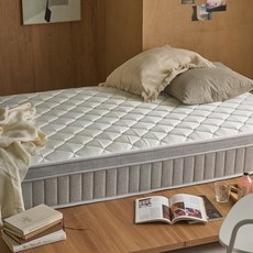 [쿠팡방문설치] [국내생산] 매트리 허리가 탄탄한 숙면 필로우탑 침대 매트리스, 단단한, 26cm