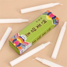 신라Pick 연꽃양초 6개입 불교기도초