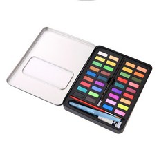 KEYMING 36彩色水彩油漆H1269, 黑色