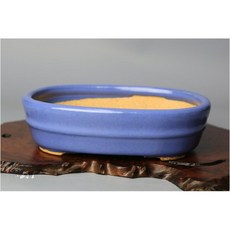 小樹安每 日本盆缽 服部知幸 均釉胴紐 橢圓鉢 16cm 日式餐具 沙拉碗, 1個