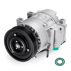 SYKRSS 198376 Air Conditioning A/C Compressor with Clutch Compatible with Hyundai Santa Fe 2013-20