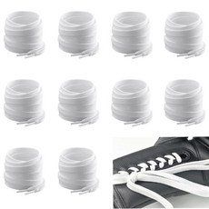 레이스업 복싱 트레이닝 장갑용 교체 끈 5쌍 글러브 교체용 예비 고강도 (화이트, 레이스업 복싱 트레이닝 장갑용 교체 끈 5쌍, 글러브