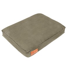 WHITEDUCK Dog Bed Real Tree 88.9cm 길이 x 50.8cm Wx10.9cm (M), 올리브