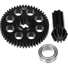 RCMAZO 하드 강철제 차동 스퍼 기어(피니언 어셈블리 부품 포함) Hyper Go H16BM H16DR MJX 1/14 14301 14302 14209 14210 1/16, RCMAZO 하드 강철제 차동 스퍼 기어(피니언 어셈블