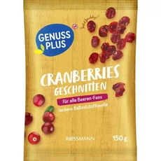 독일 로스만 GENUSS 게누스 플러스 슬라이스 크랜베리 150g, 1개