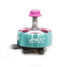Rcinpower Fpv 레이싱 드론 모델용 브러시리스 모터 DIY 예비 부품 Gts V3 2107 플러스 1980kv 4-6s 1/4 개, 11 1PC 2080KV Blue Pink, 1개